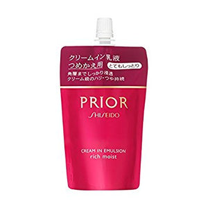 Shiseido PRIOR Cream In Emulsion Rich Moist (Refill) 100ml