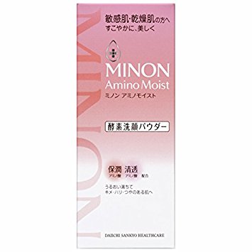 Daiichisankyo Minon Amino Moist Clear Wash Powder, 35 Gram