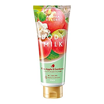 KRACIE Aroma Resort Body Milk Fine Apple and Gardenia 200g