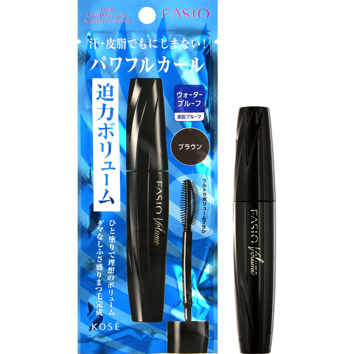 Kose Fasio Powerful Curl Mascara EX Volume