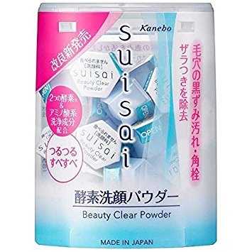 Kanebo Suisai Beauty Clear Powder Wash 0.4g 32 pieces