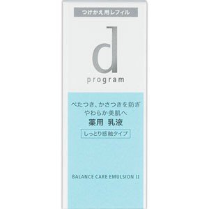 Shiseido d program Balance Care Emulsion RⅡ Refill 100ml