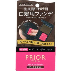 Shiseido PRIOR Hair Foundation Dark Brown