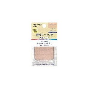 Shiseido AQUALABEL UV FoundationPact PO10 Pink Orchre 11.5g Refill