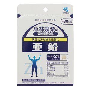 Kobayashi supplements Zinc 60 capsules